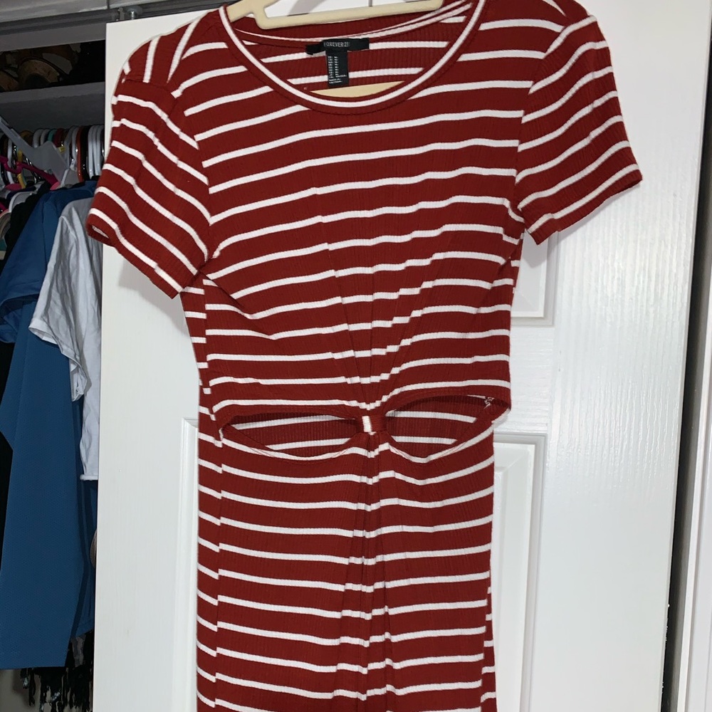 Forever 21 cut out bodycon dress